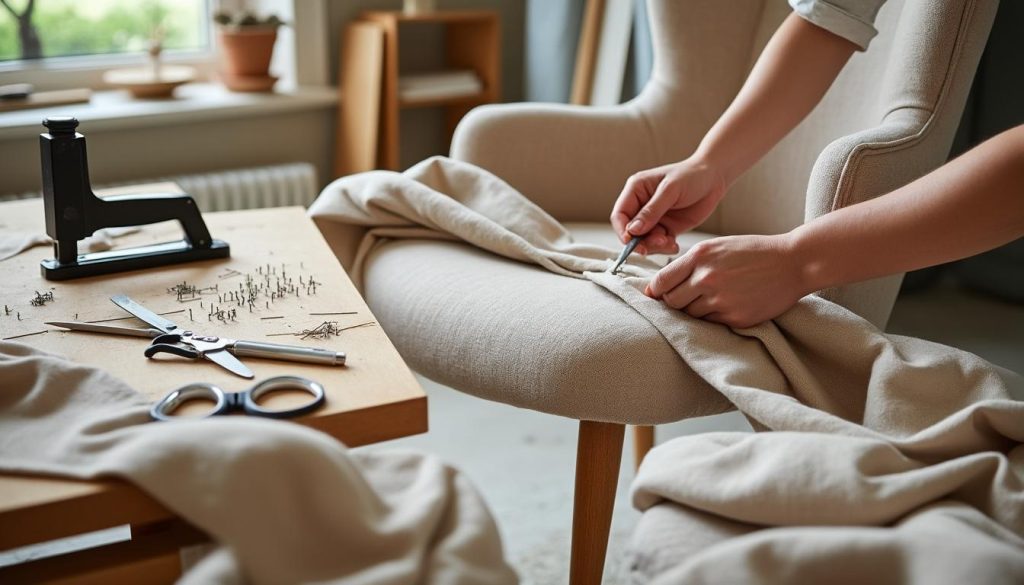 découvrez nos conseils pratiques et étape par étape pour recouvrir un fauteuil voltaire et lui donner un nouveau look élégant et personnalisé.