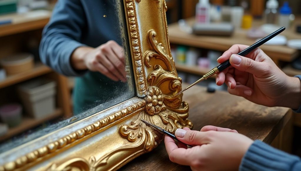 découvrez nos conseils pratiques pour restaurer un miroir ancien en plâtre doré et lui redonner tout son éclat, étape par étape.