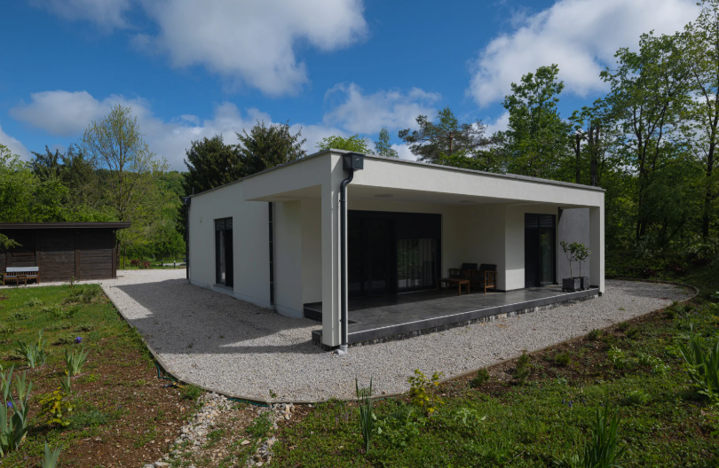 Terrasse couverte haut de gamme pour mobil-home