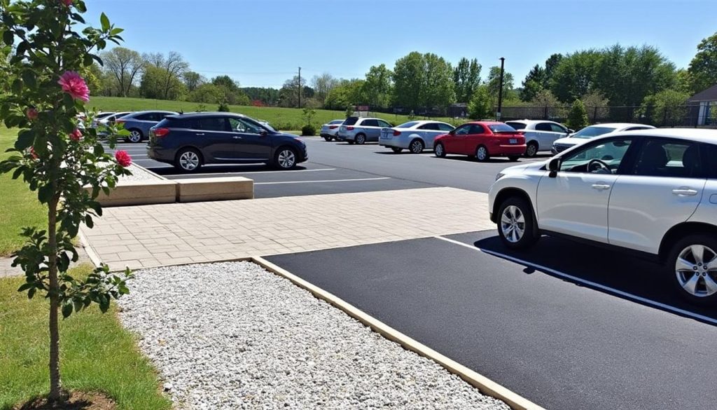 découvrez des solutions économiques et durables pour le revêtement de sol de votre parking extérieur, adaptées aux besoins des voitures et résistantes aux intempéries.