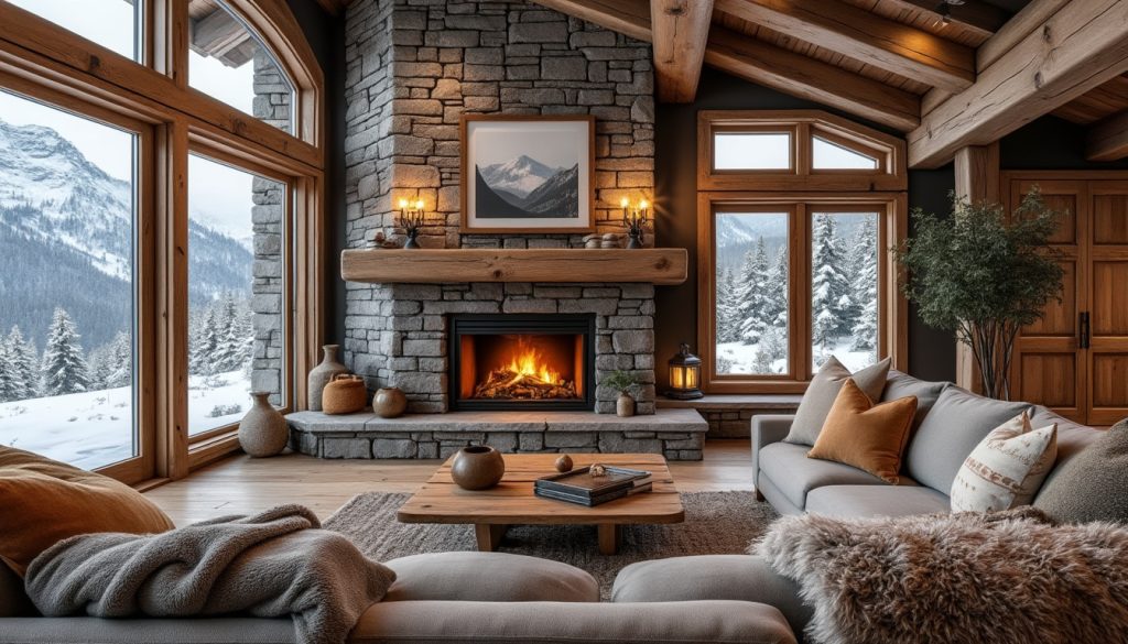 découvrez des idées et conseils pour choisir la décoration idéale qui sublimera votre chalet en montagne, alliant confort, authenticité et ambiance chaleureuse.