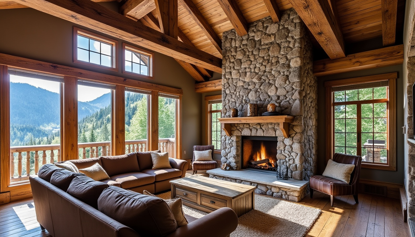 découvrez nos idées déco pour transformer votre chalet en montagne en un espace chaleureux et cosy, alliant charme rustique et confort moderne.